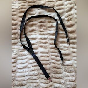 Black Adjustable Men's Suspenders